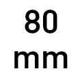 Rollen mit Ø 80 mm