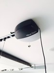 Automazione installata a soffitto