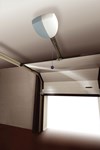 Automazione con porta da garage sezionale 