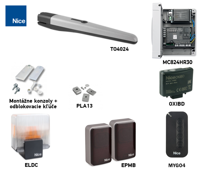 Automazione NICE Toona 4 TO4024 Automazione NICE Toona 4 TO4024