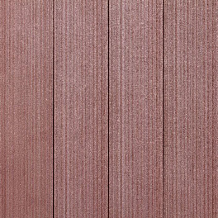 Lame de clôture brun rouge, vue intérieure Lame de clôture brun rouge, vue intérieure