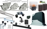 Set zum Bau eines Schiebetors mit Laufschiene