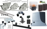 Set zum Bau eines Schiebetors mit Laufschiene